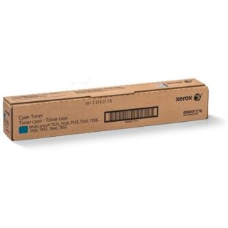 Xerox 7525/7830 Cyan Värikasetti 15K Alkuperäinen