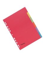 Lyreco välilehti 6-osainen a4 240g kartonki