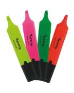 Lyreco budget korostuskynä viisto 2-5mm värilajitelma