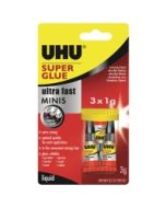 Uhu pikaliima mini 3 x 1g