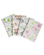 Paperipiste nature kierrevihko a5/80 ruudutettu 7x7mm värilaj.