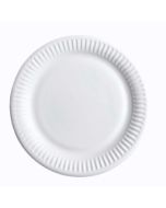 Huhtamäki kartonkilautanen 15cm valkoinen