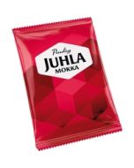 Juhla mokka kahvi suodatinjauhatus vaalea paahto annospussi 100g