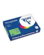 Clairefontaine Trophee 1875 väripaperi A4 80g voimakas vihreä, 1 kpl=500 arkkia