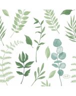Duni lautasliina 24 x 24cm Greenery, 1 kpl=20 liinaa